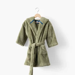 Fashion Robe de chambre polaire Playful kaki Enfant Robes De Chambre