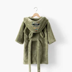 Fashion Robe de chambre polaire Playful kaki Enfant Robes De Chambre