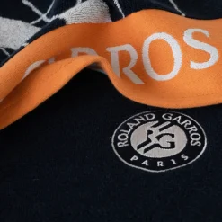 Online Serviette de plage joueur•se coton bio Roland-Garros 2023 marine La Plage