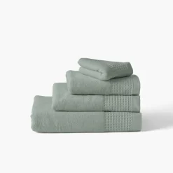 Clearance Serviette de toilette bouclette de coton biologique Source lichen Serviettes De Toilette