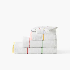 Store Serviette de toilette coton Rosella blanc Serviettes De Toilette