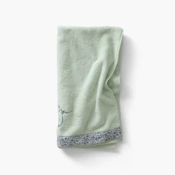 Online Serviette de toilette coton bio Dandine vert d'eau Enfant Serviettes De Toilette