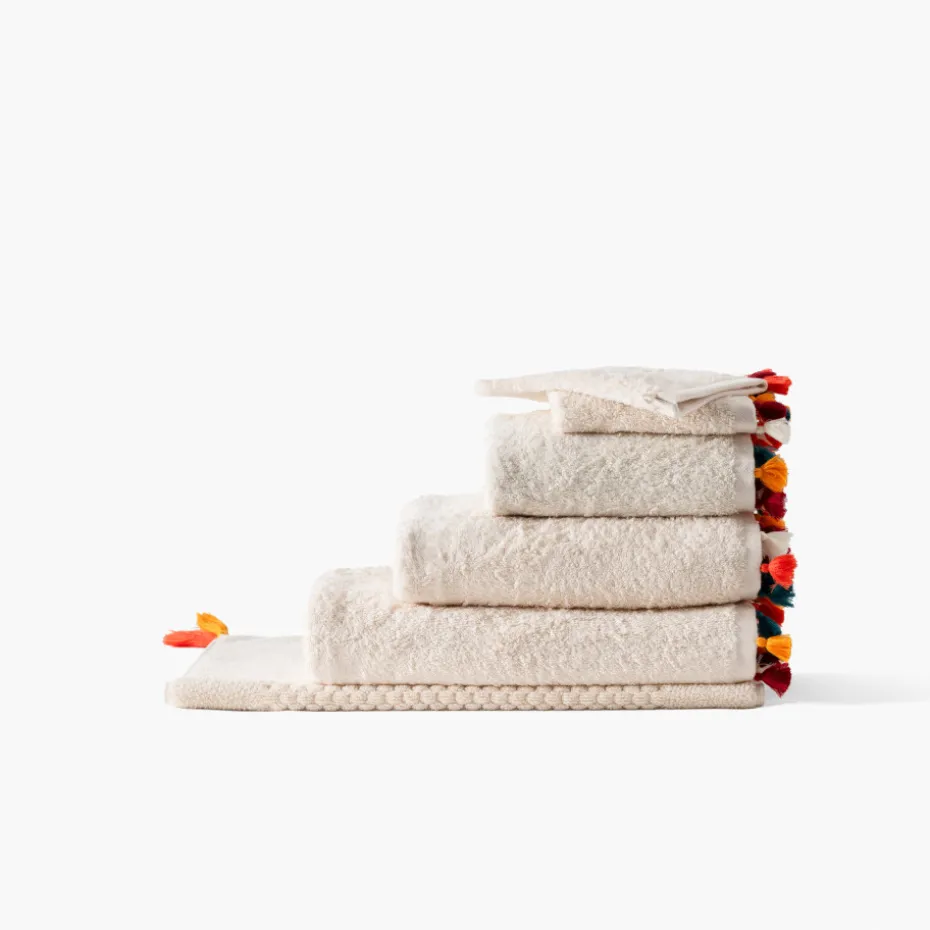 Online Serviette de toilette coton Eclats naturel Serviettes De Toilette