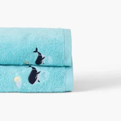 Hot Serviette de toilette coton Atlantis lagon Enfant Serviettes De Toilette