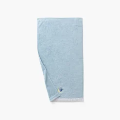 Online Serviette de toilette coton bio Illumine bleu polaire Enfant Serviettes De Toilette