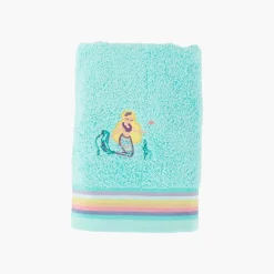 Discount Serviette de toilette coton Calliopé lagon Enfant Serviettes De Toilette