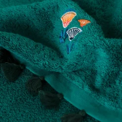 Online Serviette de toilette coton Papyrus émeraude Serviettes De Toilette