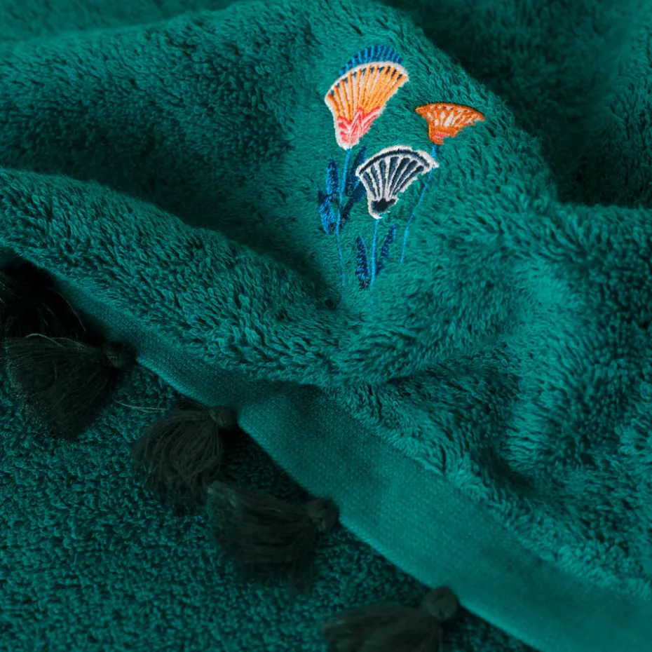 Online Serviette de toilette coton Papyrus émeraude Serviettes De Toilette