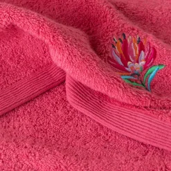 Fashion Serviette de toilette coton Protea rose pitaya Serviettes De Toilette