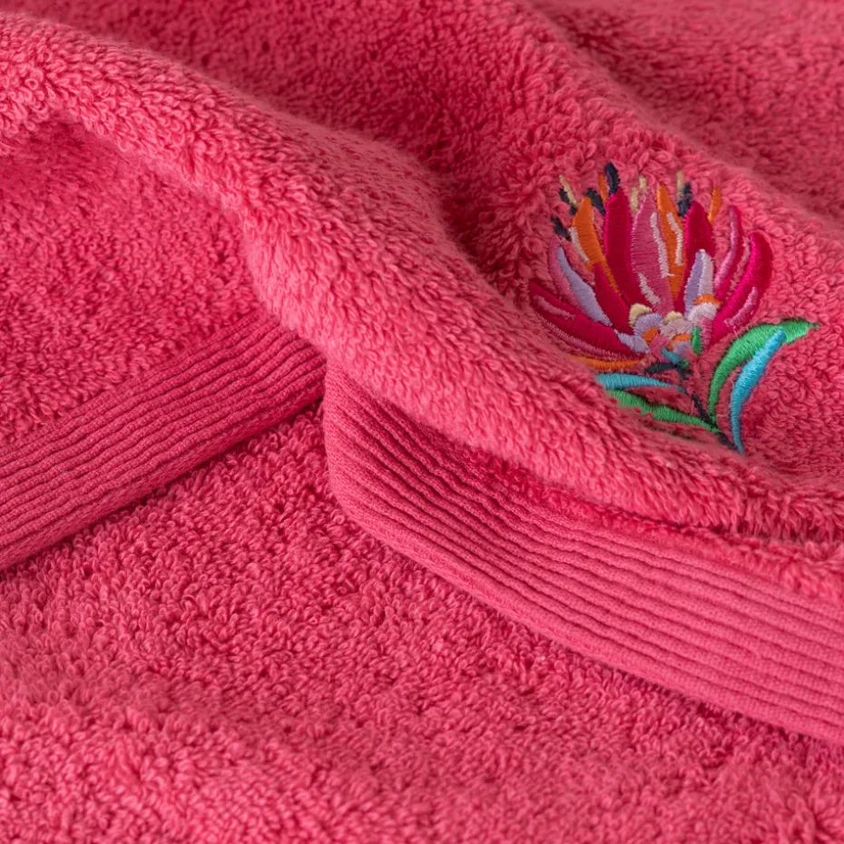 Fashion Serviette de toilette coton Protea rose pitaya Serviettes De Toilette
