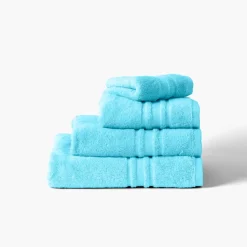Flash Sale Serviette de toilette coton Lola II turquoise Serviettes De Toilette