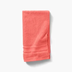 Cheap Serviette de toilette coton Lola II corail Serviettes De Toilette