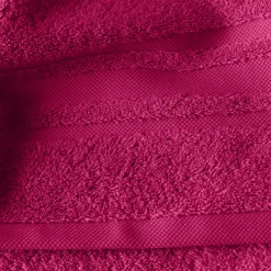 Hot Serviette de toilette coton Lola II framboise Serviettes De Toilette