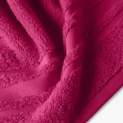 Hot Serviette de toilette coton Lola II framboise Serviettes De Toilette