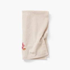 Store Serviette de toilette coton Récif sable Serviettes De Toilette