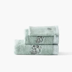 Store Serviette de toilette coton bio Jardine amande Enfant Serviettes De Toilette