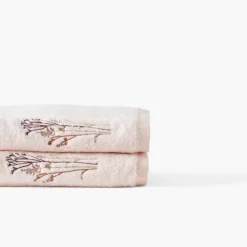 New Serviette de toilette coton et viscose de bambou Aura nude Serviettes De Toilette