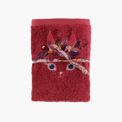Online Serviette de toilette coton Kittyful cassis Enfant Serviettes De Toilette