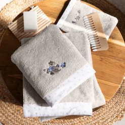 Best Sale Serviette de toilette coton biologique Devine lin Enfant Serviettes De Toilette