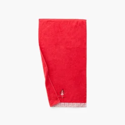 New Serviette de toilette coton bio Mes rêves rouge tendre Enfant Serviettes De Toilette