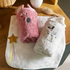 Shop Serviette de toilette coton Xmasful pétale Enfant Serviettes De Toilette|Nouveautés Bébénew