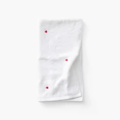 Cheap Serviette de toilette coton Adore blanc Serviettes De Toilette