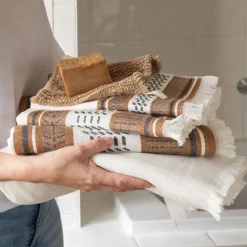 Hot Serviette de toilette coton Eclipse écru Serviettes De Toilette