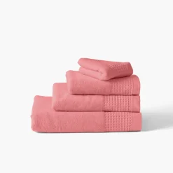 Flash Sale Serviette invité bouclette de coton biologique Source pétale Serviettes Invité