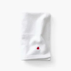 Cheap Serviette invité coton Adore blanc Serviettes Invité