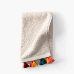 Fashion Serviette invité coton Eclats naturel Serviettes Invité