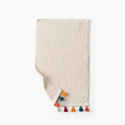 Fashion Serviette invité coton Eclats naturel Serviettes Invité