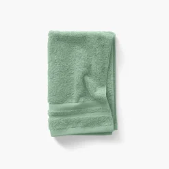 Hot Serviette invité coton Lola II sauge Serviettes Invité