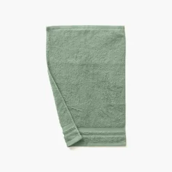 Hot Serviette invité coton Lola II sauge Serviettes Invité