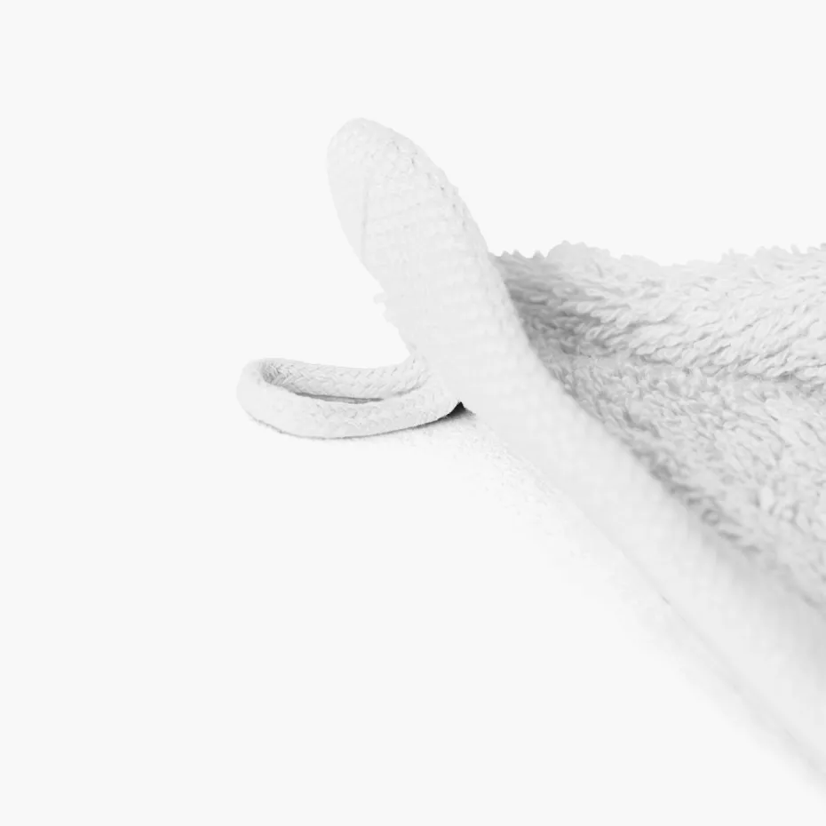 Store Serviette invité coton Lola II blanc Serviettes Invité