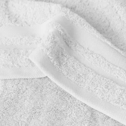 Store Serviette invité coton Lola II blanc Serviettes Invité