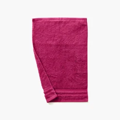 Flash Sale Serviette invité coton Lola II framboise Serviettes Invité