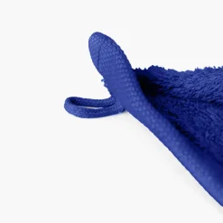 Outlet Serviette invité coton Lola II cobalt Serviettes Invité