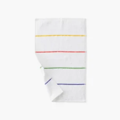 Best Serviette invité coton Rosella blanc Serviettes Invité