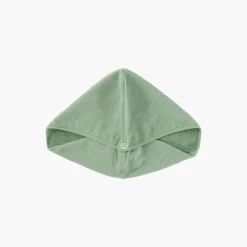 New Serviette pour cheveux en velours de coton biologique Naturelle eucalyptus Femme Coffrets Cadeaux|Accessoires Beauté