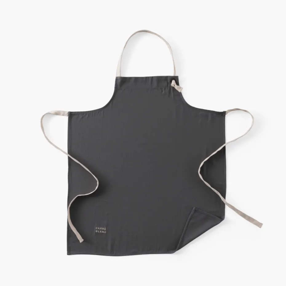 Online Tablier de cuisine coton Signature charbon Femme Coffrets Cadeaux|Coffrets Cadeaux