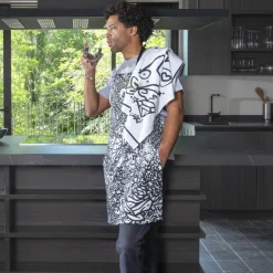 Cheap Tablier de cuisine coton Jakè x Homme Coffrets Cadeaux