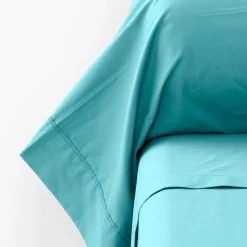 Cheap Taie de traversin percale de coton Neo lagon Taies De Traversin