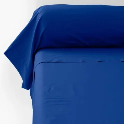 New Taie de traversin percale de coton Neo outremer Taies De Traversin