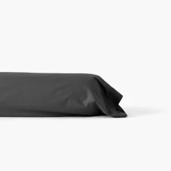 New Taie de traversin percale de coton Neo anthracite Taies De Traversin