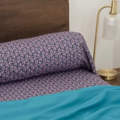 Store Taie de traversin pur coton Bombay Taies De Traversin