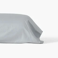 Outlet Taie de traversin satin de coton unie Prestige tourterelle Taies De Traversin