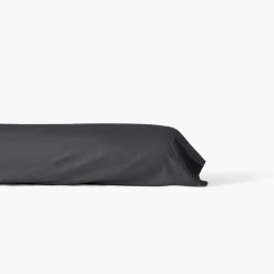 Outlet Taie de traversin satin de coton unie Prestige noir Taies De Traversin