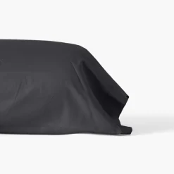 Outlet Taie de traversin satin de coton unie Prestige noir Taies De Traversin