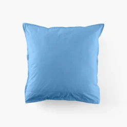 Hot Taie d'oreiller carrée coton Neo azur Taies D’oreiller