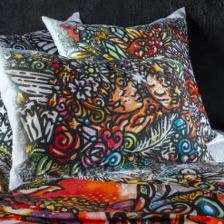 Fashion Taie d'oreiller carrée coton Jakè x Homme Coffrets Cadeaux|Taies D’oreiller